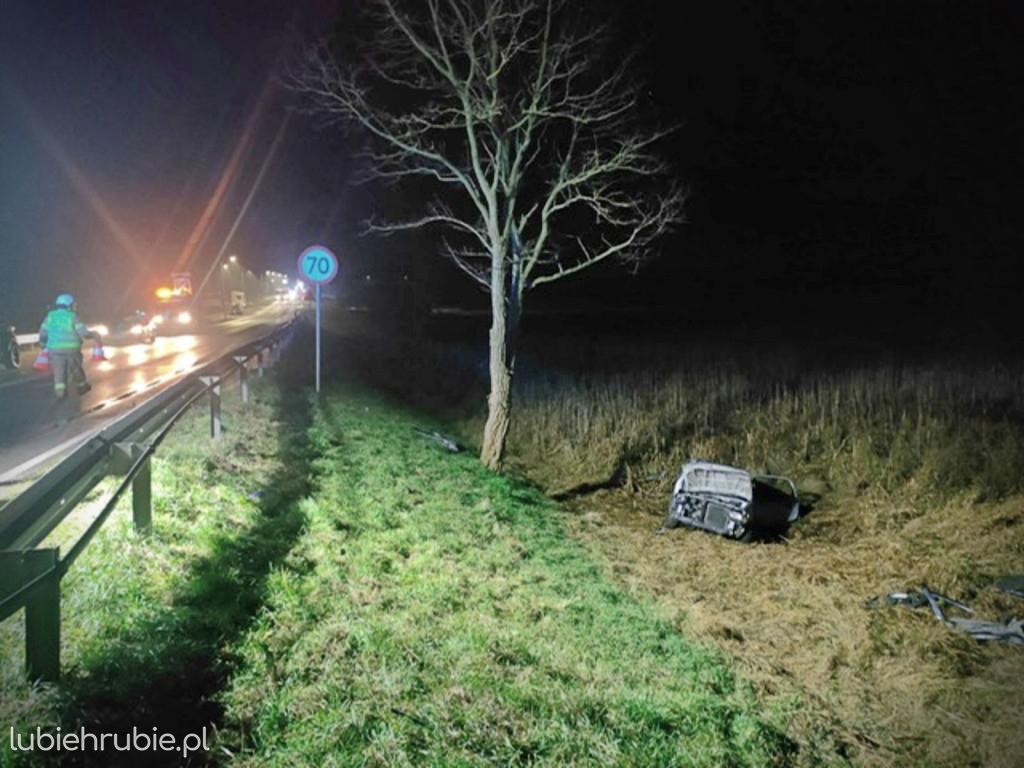 Groźny wypadek koło Tomaszowa