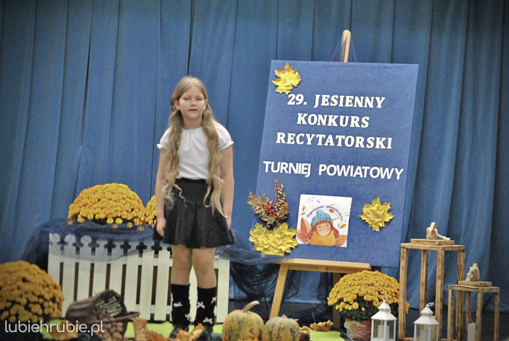 29 Jesienny Konkurs Recytatorski