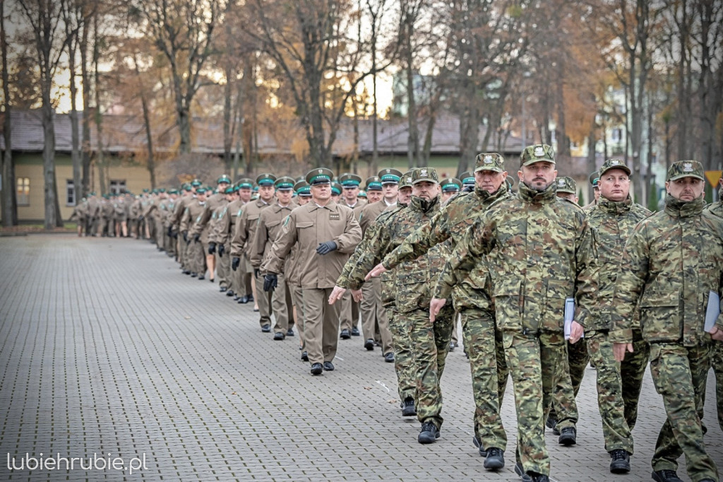 Ślubowanie, awanse i odznaczenia w NOSG