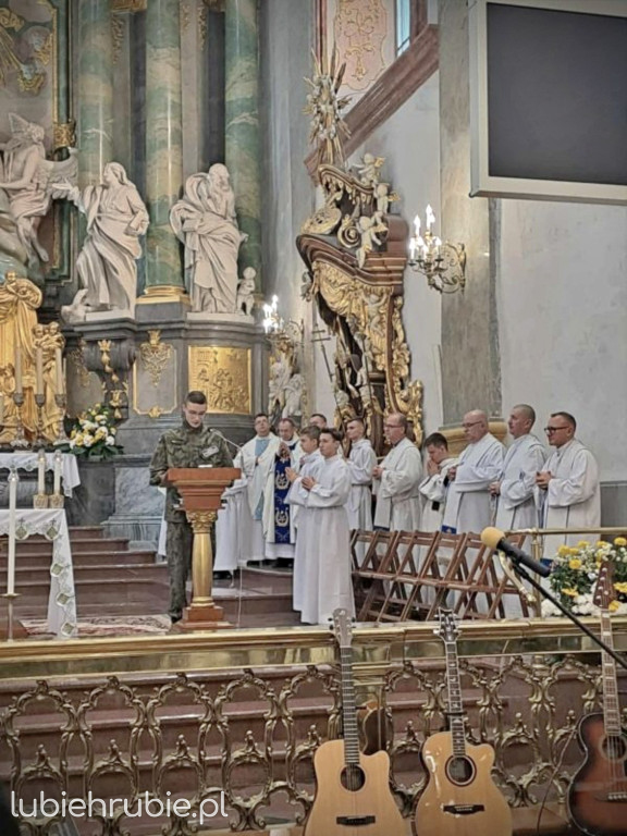 Pielgrzymka maturzystów z Horodła