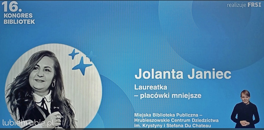 Jolanta Janiec laureatką
