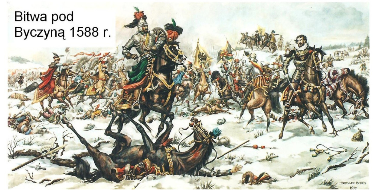 Stanisław E. Bodes - Bitwa pod Byczyną 1588 rok