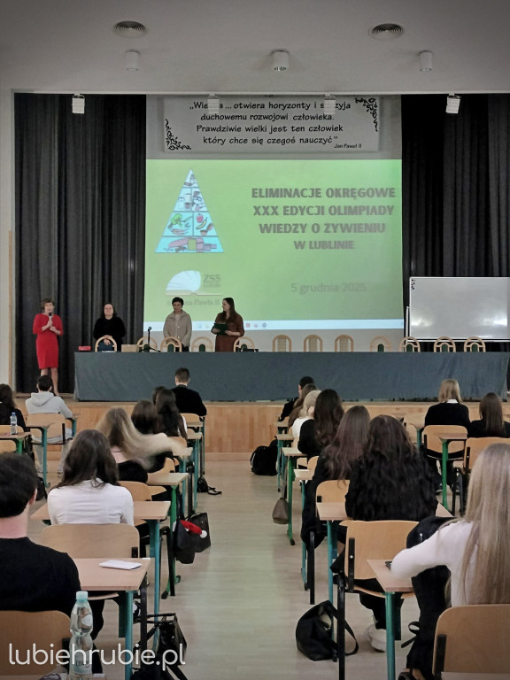 XXX Olimpiada Wiedzy o Żywieniu