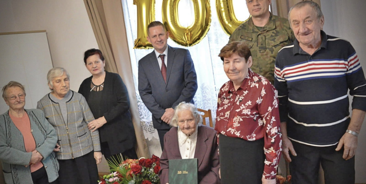 Setne urodziny Pani Leokadii Garbacz ps. „Jagoda”