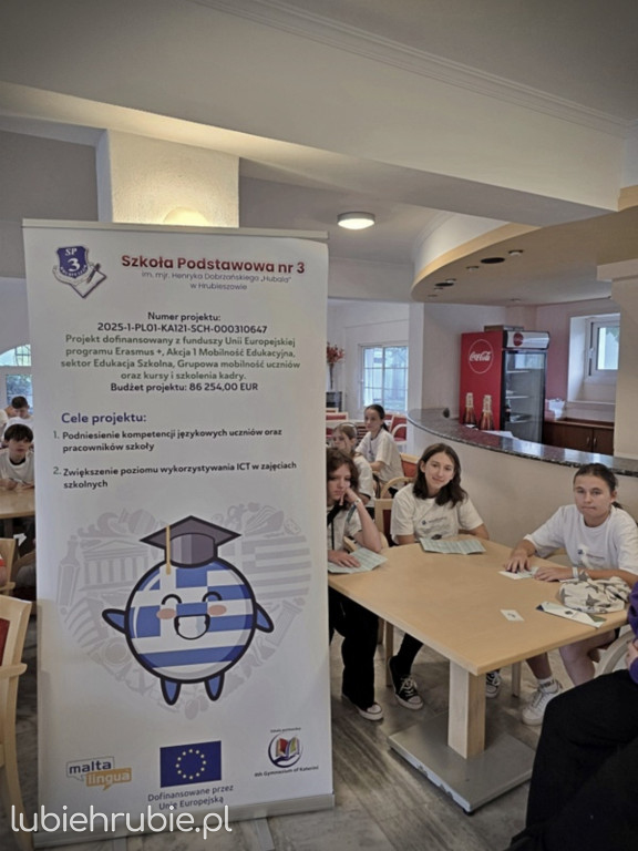 Projekt Erasmus+ uczniów hrubieszowskiej Trójki