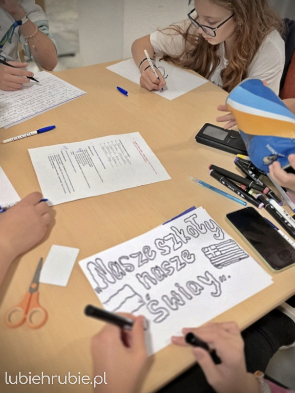 Projekt Erasmus+ uczniów hrubieszowskiej Trójki