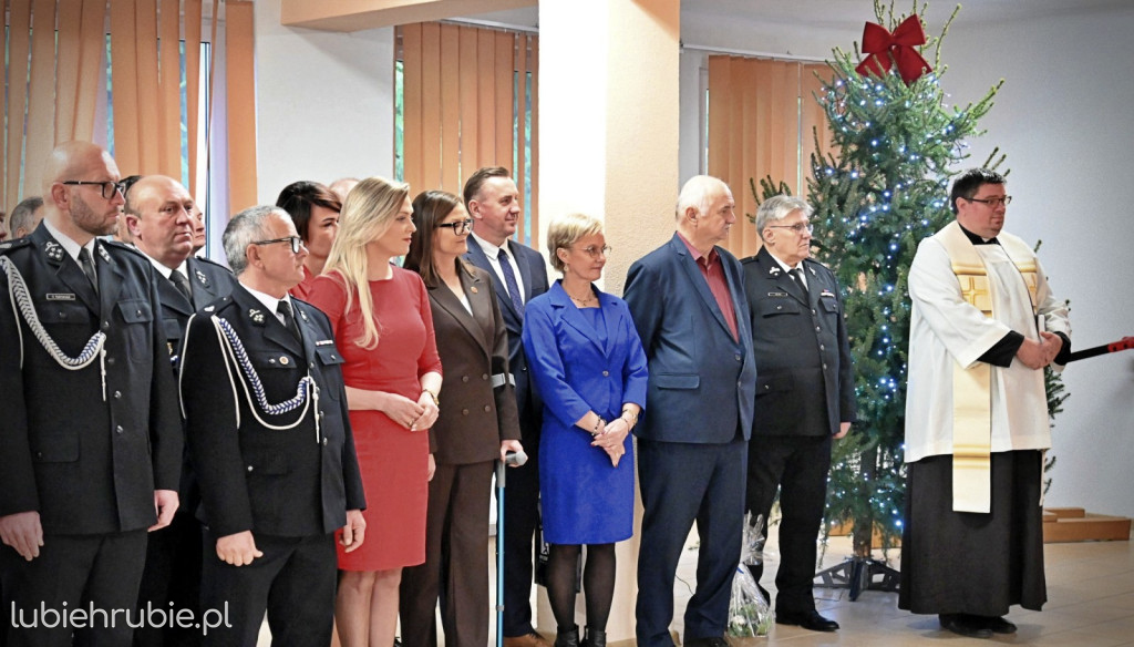 Wigilia u hrubieszowskich strażaków