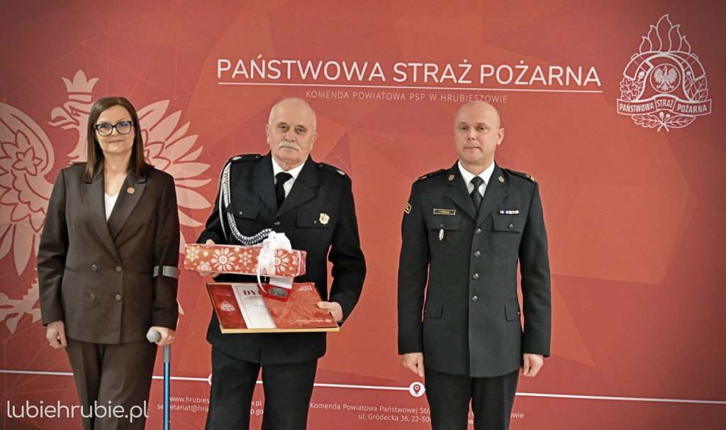 Wigilia u hrubieszowskich strażaków