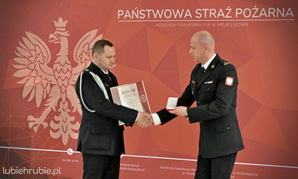 Wigilia u hrubieszowskich strażaków