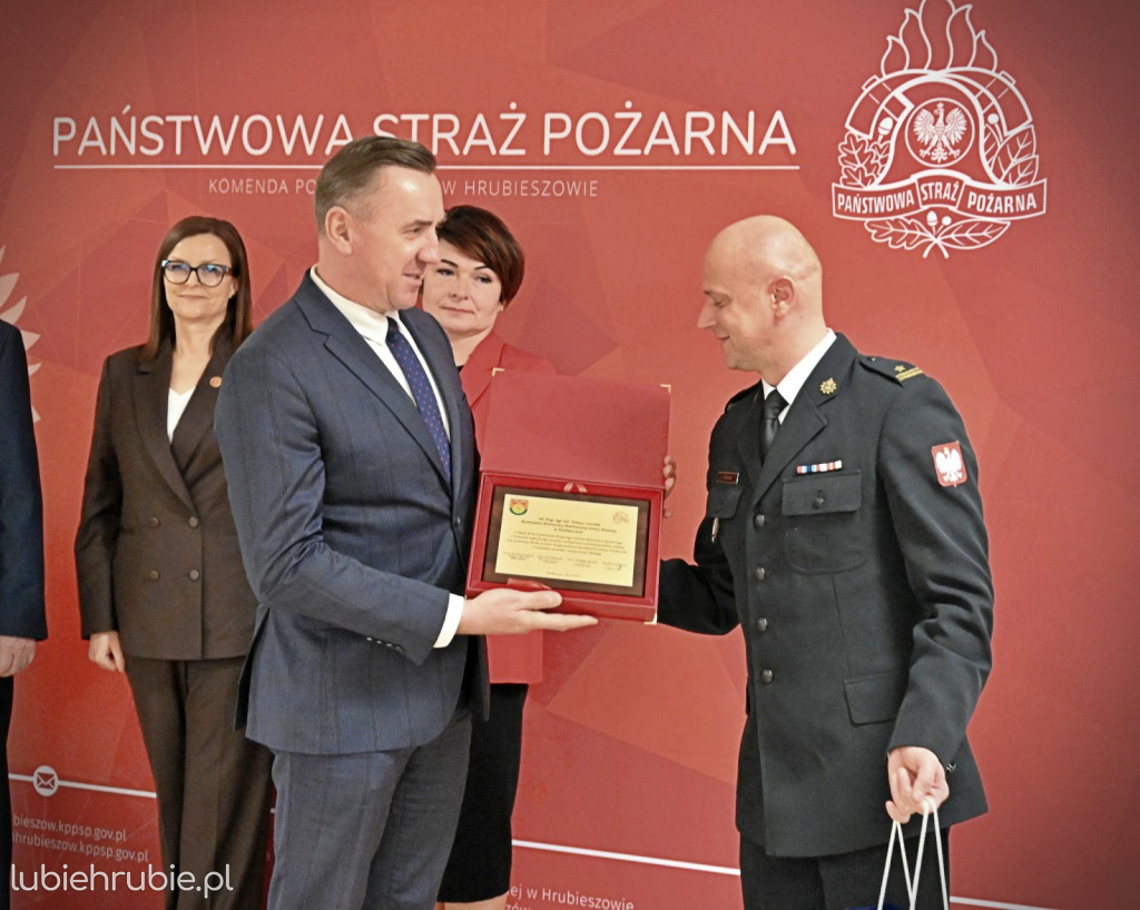 Wigilia u hrubieszowskich strażaków