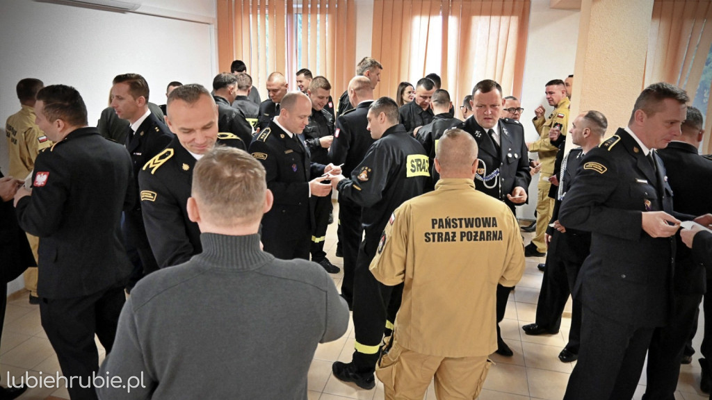 Wigilia u hrubieszowskich strażaków