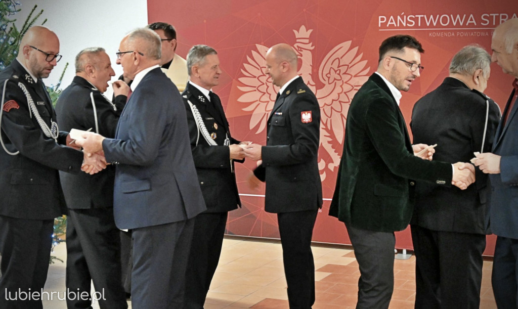 Wigilia u hrubieszowskich strażaków