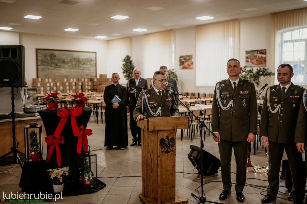 Spotkanie opłatkowe w hrubieszowskim pułku