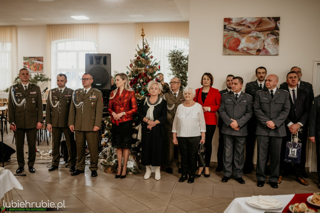 Spotkanie opłatkowe w hrubieszowskim pułku