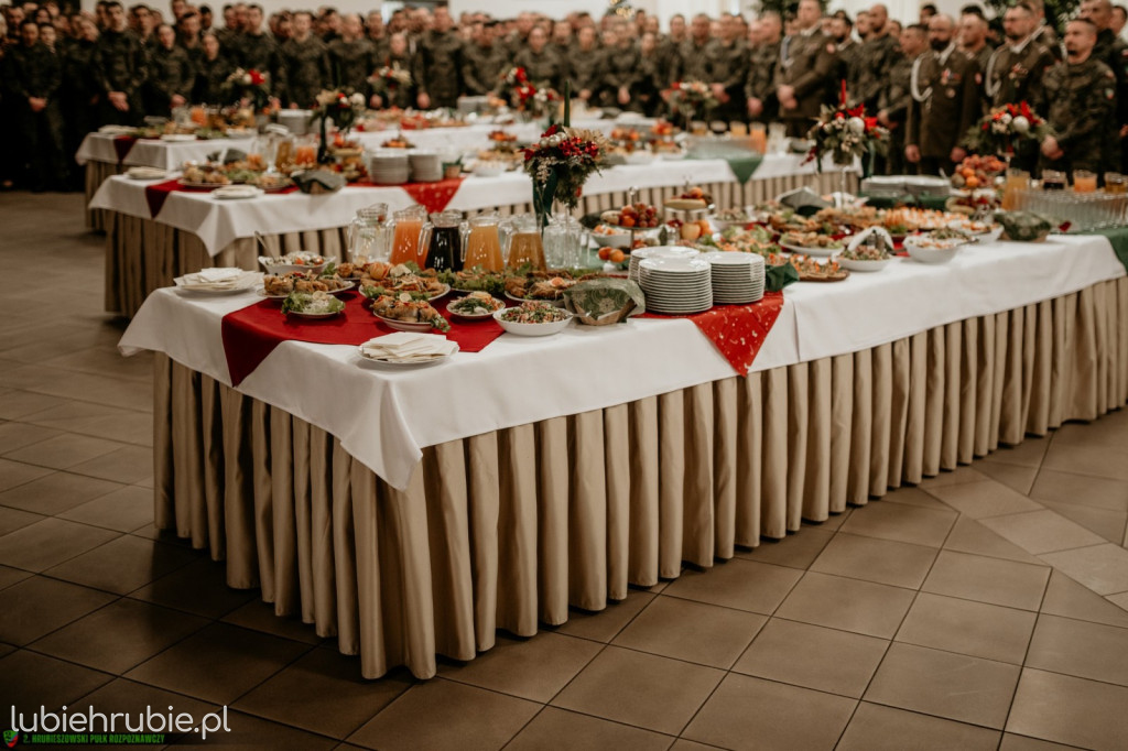 Spotkanie opłatkowe w hrubieszowskim pułku