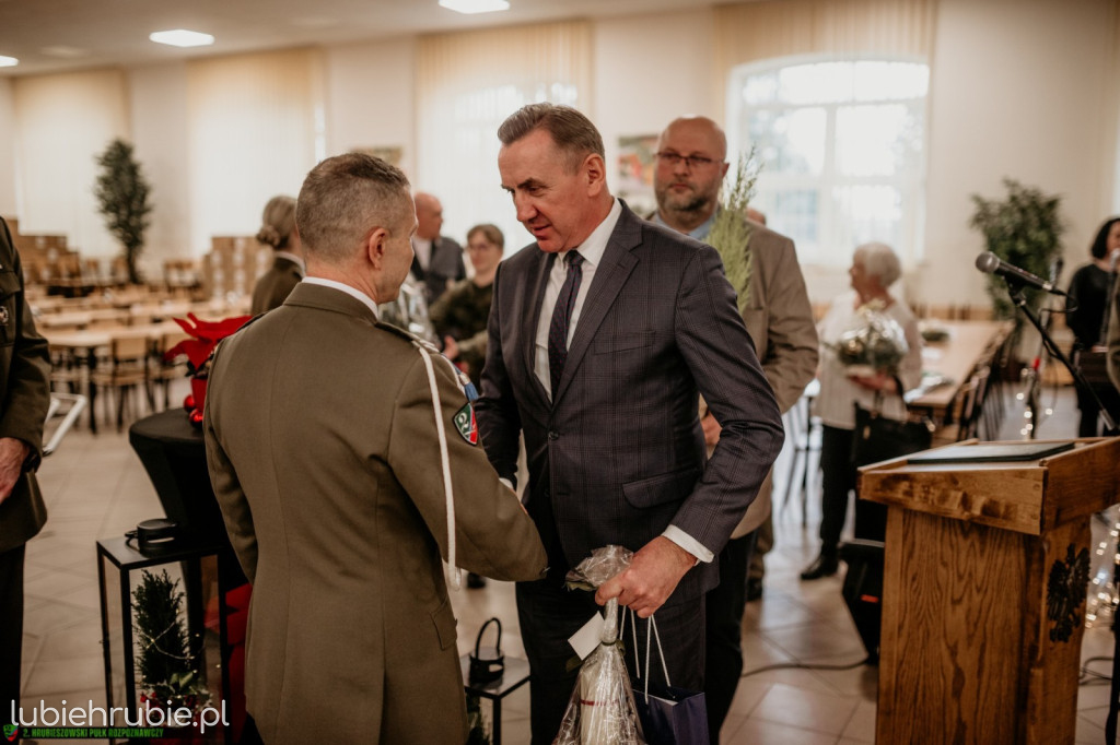 Spotkanie opłatkowe w hrubieszowskim pułku