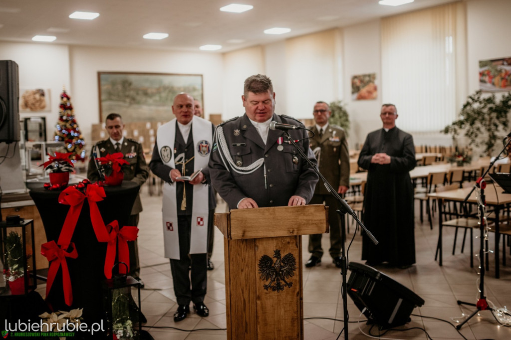 Spotkanie opłatkowe w hrubieszowskim pułku