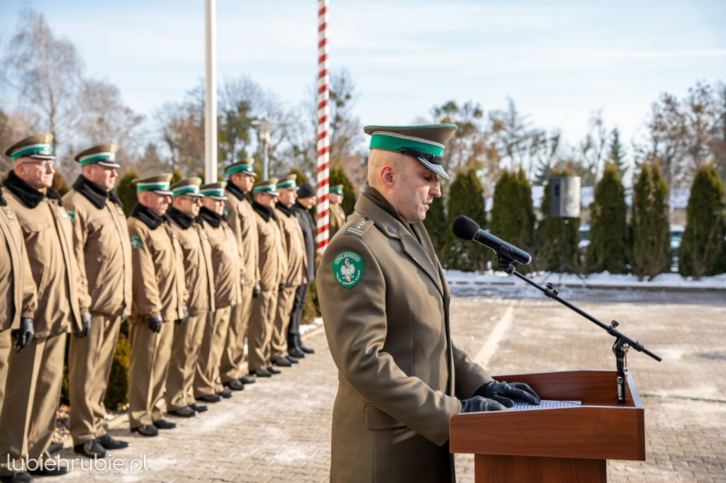 Ślubowanie nowo przyjętych funkcjonariuszy NOSG