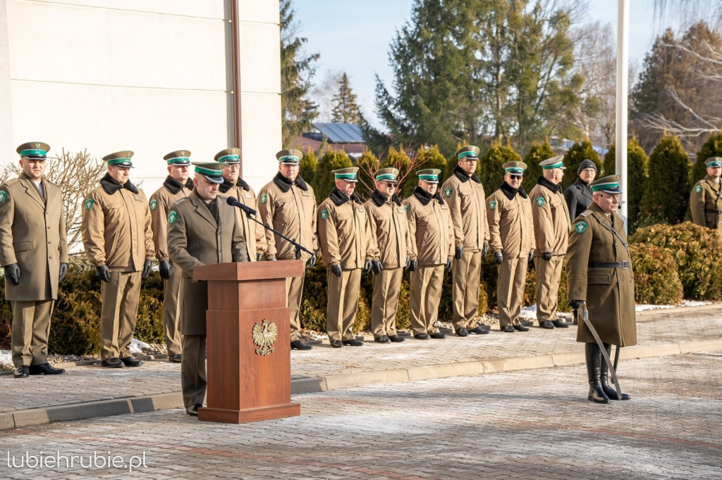 Ślubowanie nowo przyjętych funkcjonariuszy NOSG