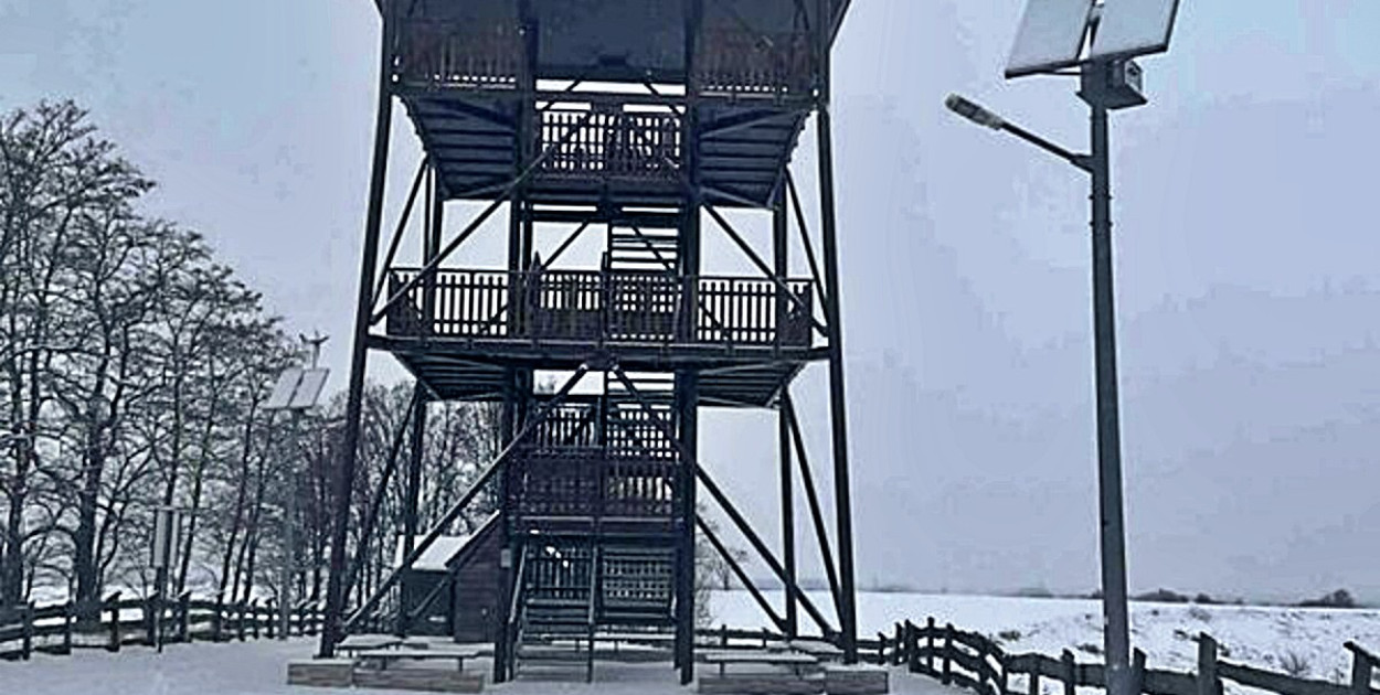 Nowa wieża widokowa w Gródku