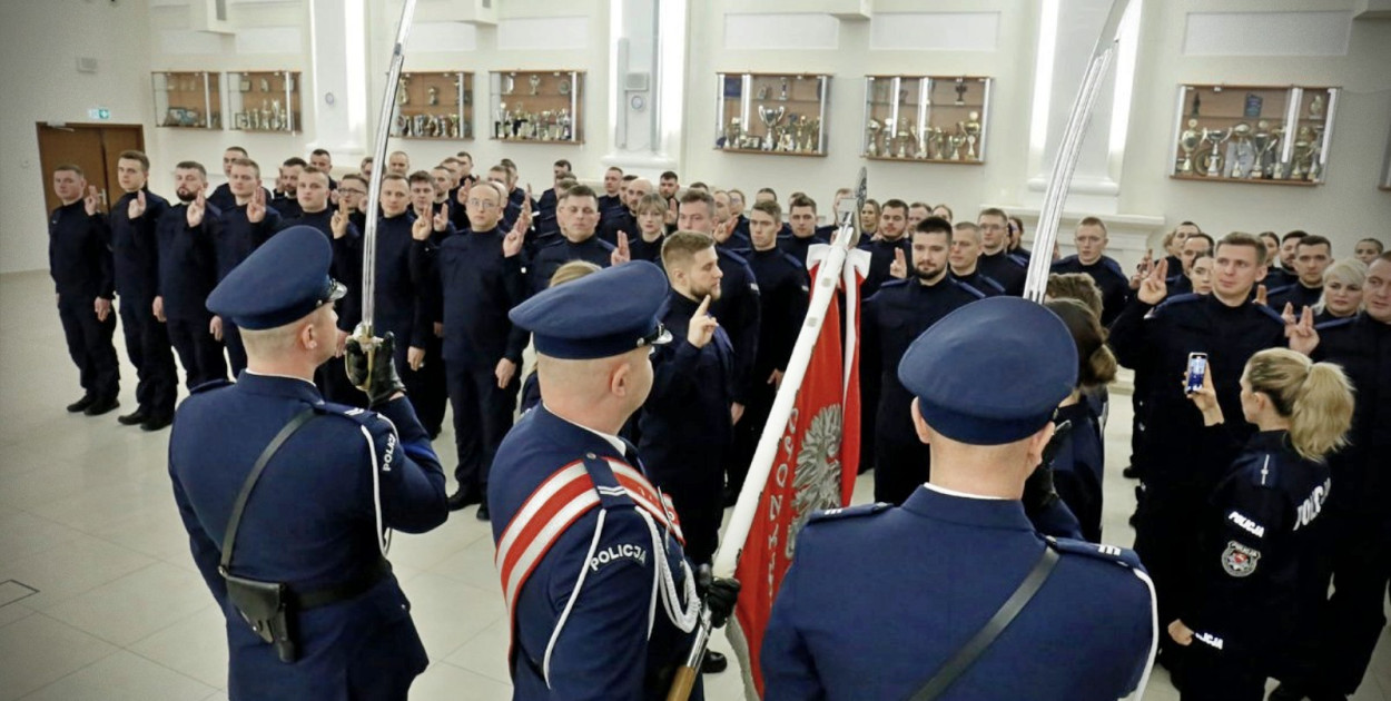 109 nowych funkcjonariuszy w szeregach Policji