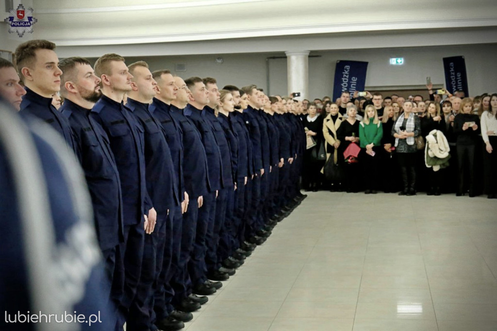 109 nowych funkcjonariuszy w szeregach Policji