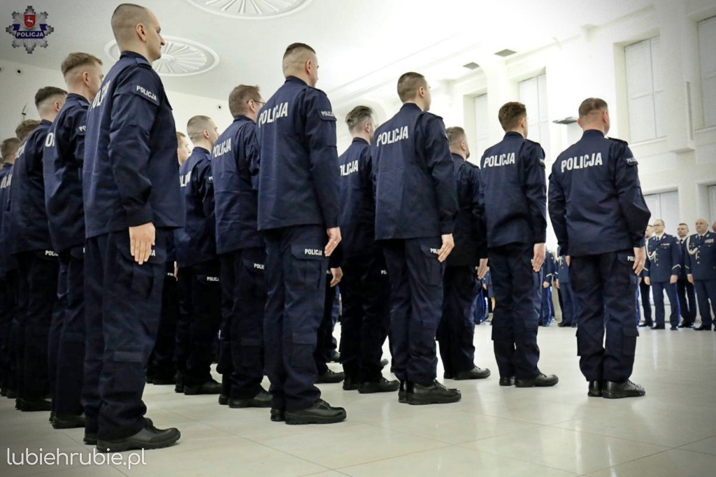 109 nowych funkcjonariuszy w szeregach Policji