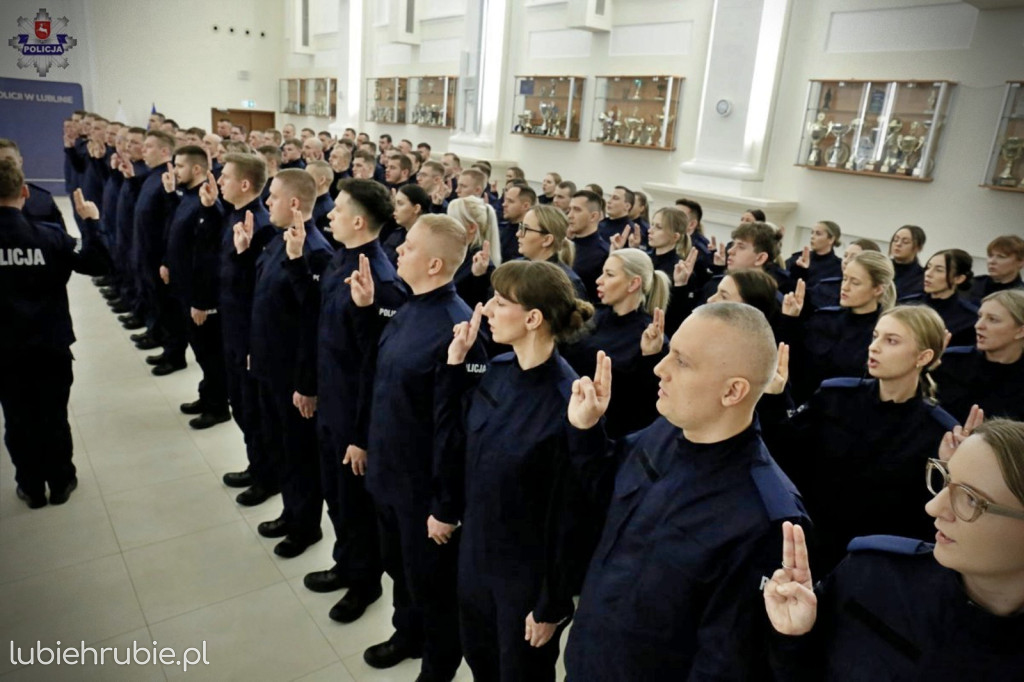 109 nowych funkcjonariuszy w szeregach Policji