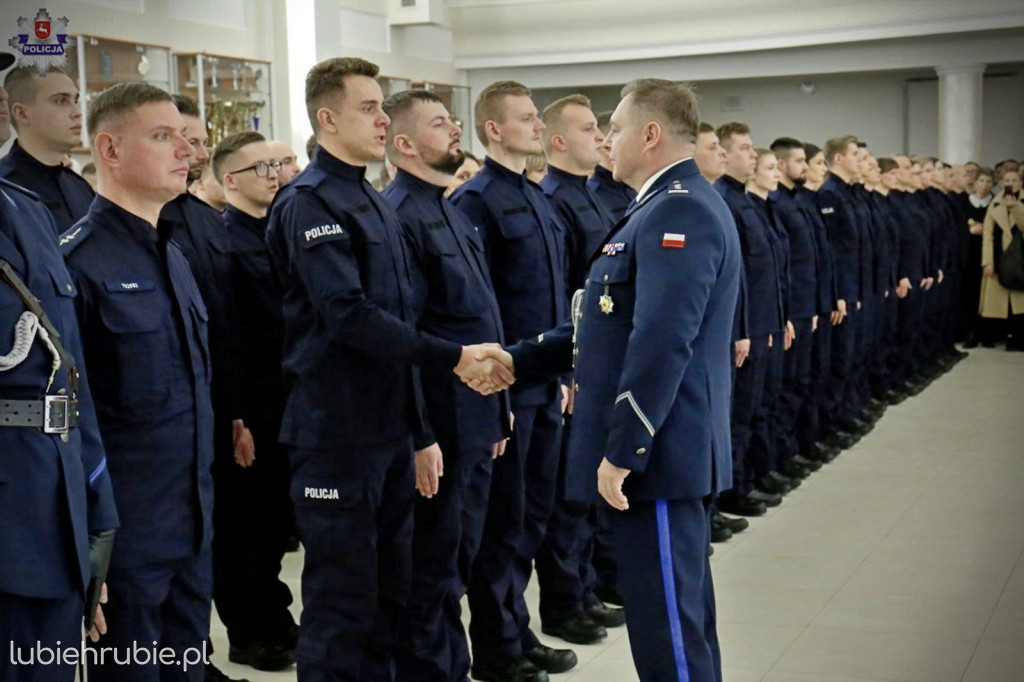 109 nowych funkcjonariuszy w szeregach Policji