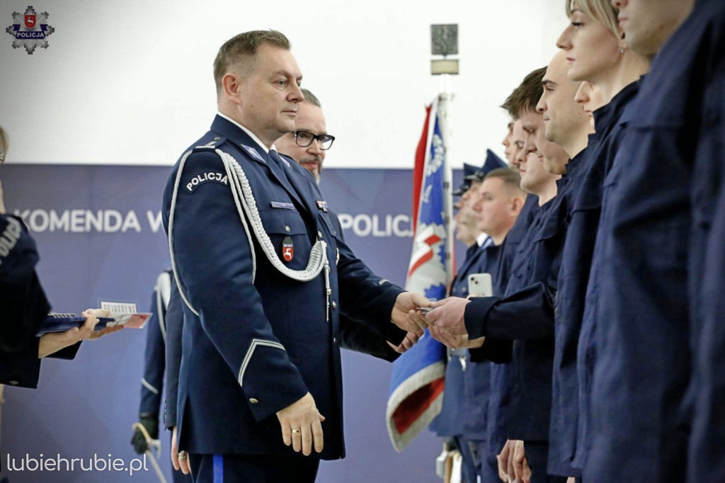 109 nowych funkcjonariuszy w szeregach Policji