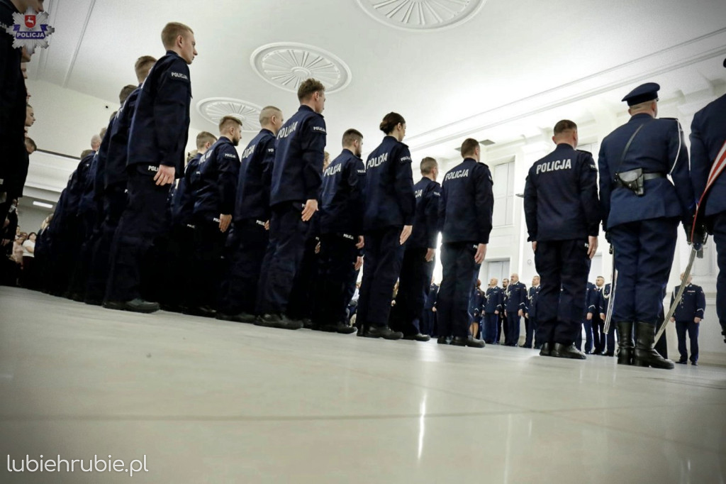 109 nowych funkcjonariuszy w szeregach Policji