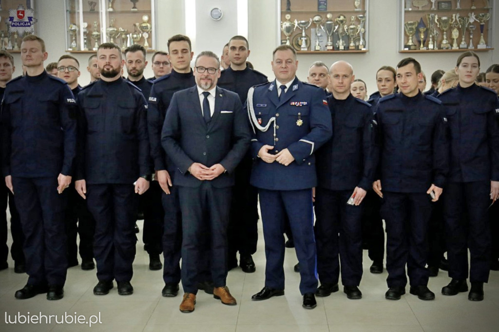 109 nowych funkcjonariuszy w szeregach Policji