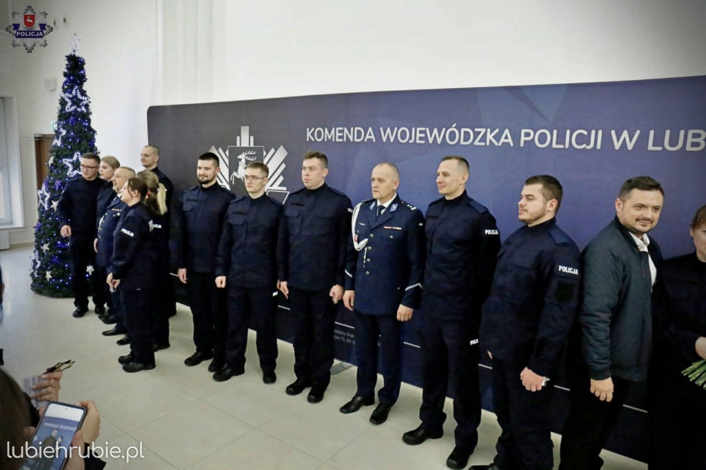 109 nowych funkcjonariuszy w szeregach Policji