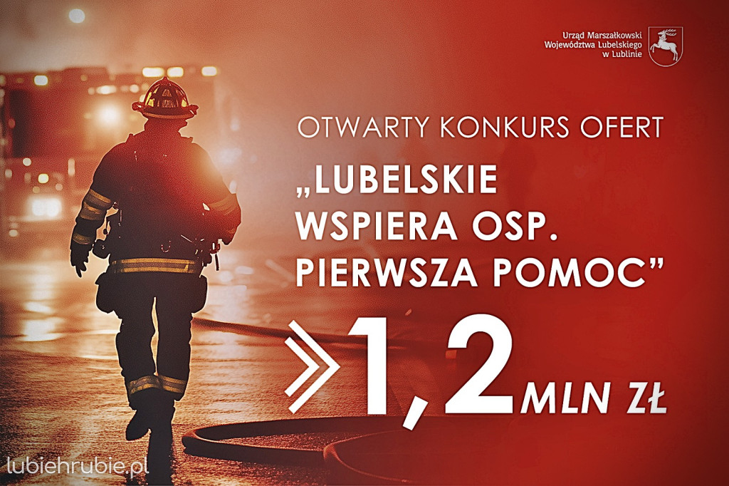 Lubelskie wspiera OSP