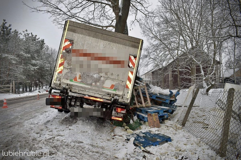 Stracił panowanie nad pojazdem i uderzył w drzewo