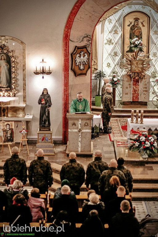 Przysięga w hrubieszowskim pułku