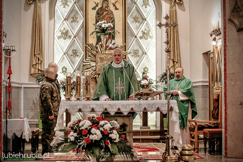 Przysięga w hrubieszowskim pułku