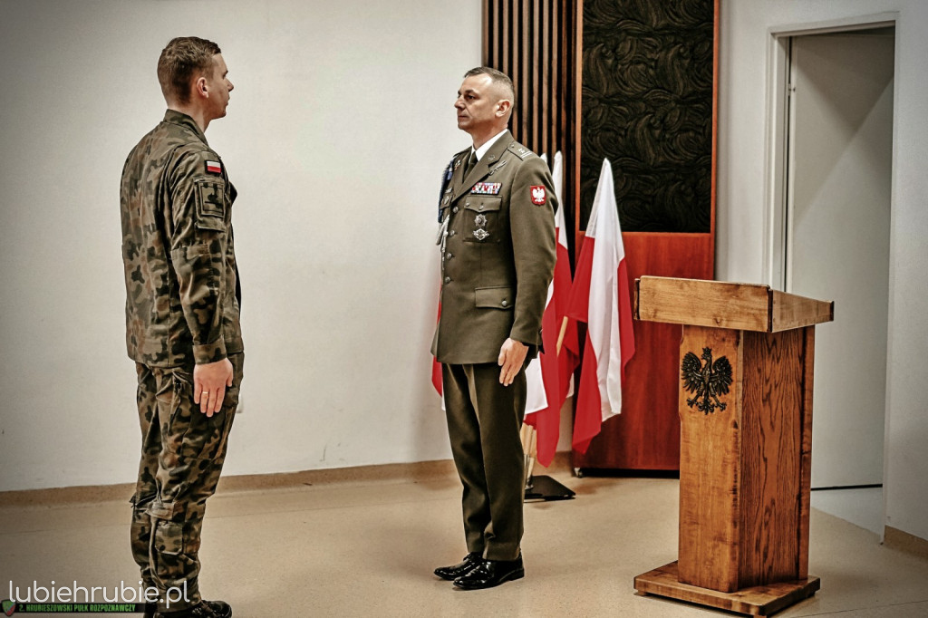 Przysięga w hrubieszowskim pułku