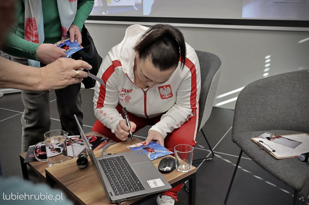 Spotkanie z olimpijką Ewą Mizdal-Usowską