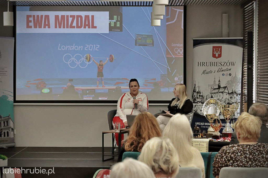 Spotkanie z olimpijką Ewą Mizdal-Usowską