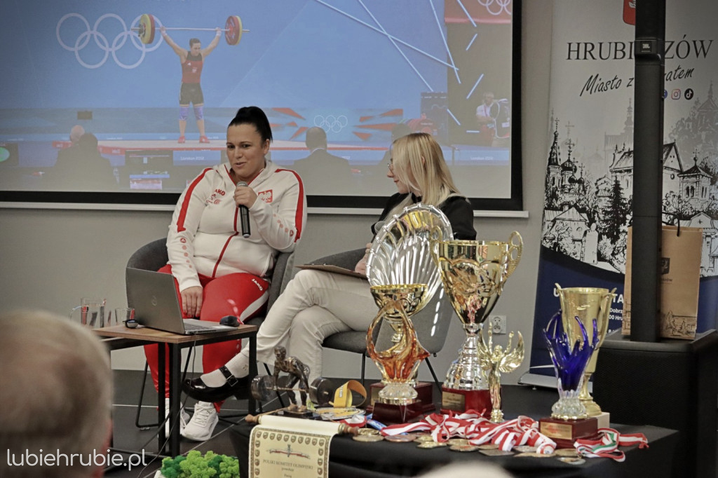 Spotkanie z olimpijką Ewą Mizdal-Usowską