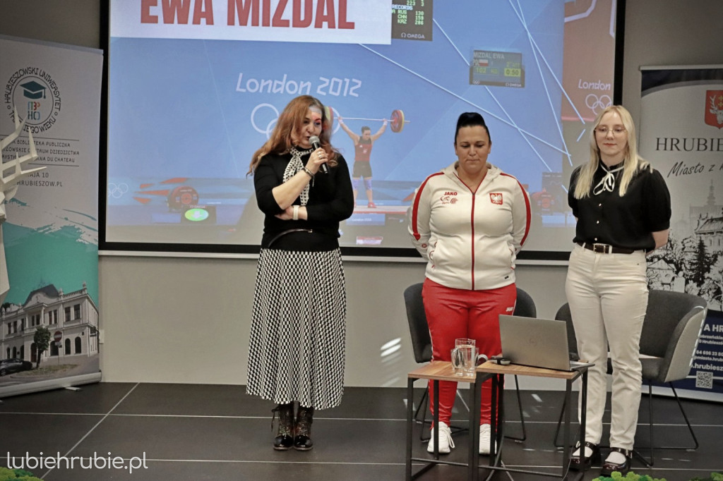 Spotkanie z olimpijką Ewą Mizdal-Usowską