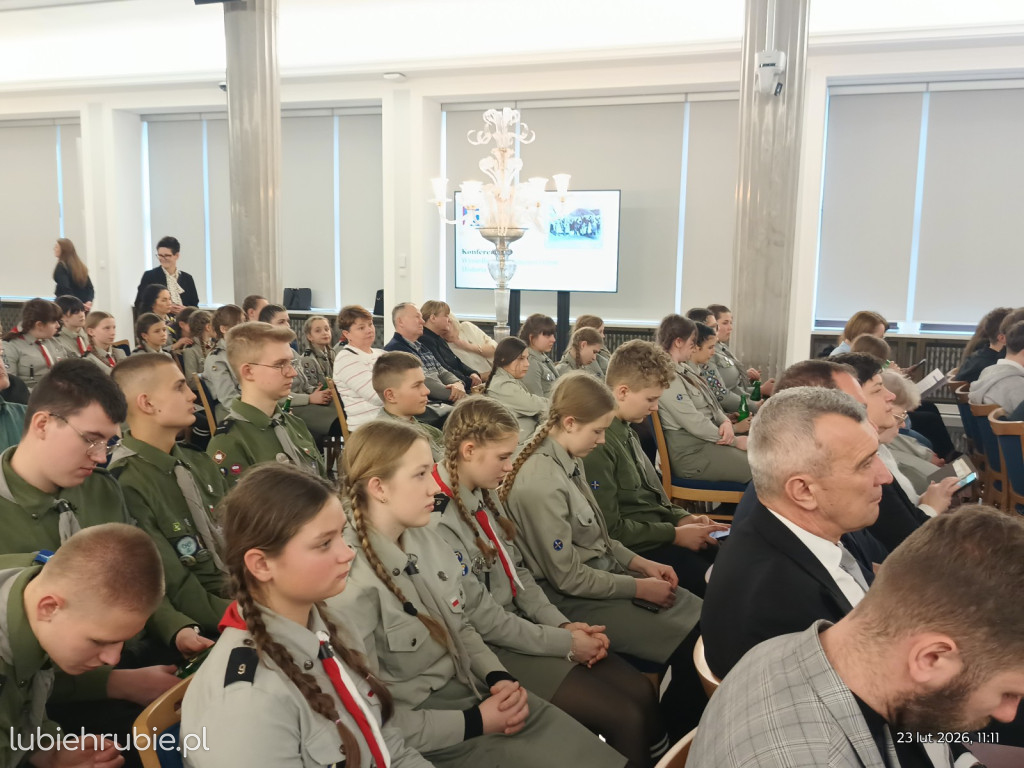 Harcerze Hufca ZHP Hrubieszów w Sejmie RP