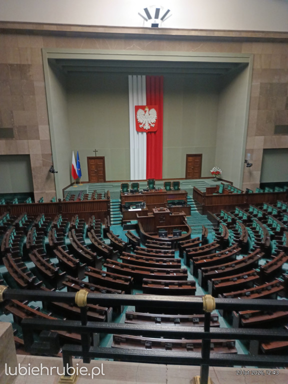 Harcerze Hufca ZHP Hrubieszów w Sejmie RP