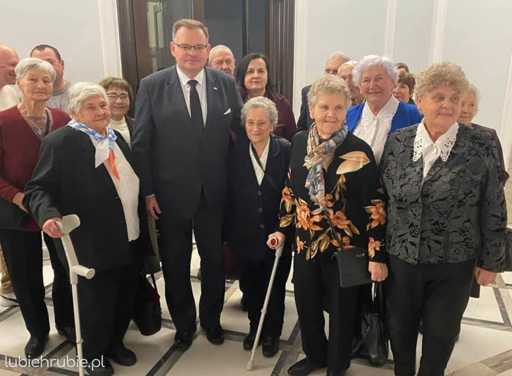 Harcerze Hufca ZHP Hrubieszów w Sejmie RP
