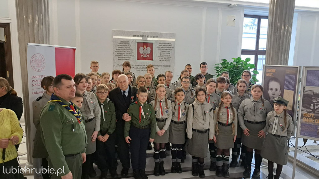 Harcerze Hufca ZHP Hrubieszów w Sejmie RP