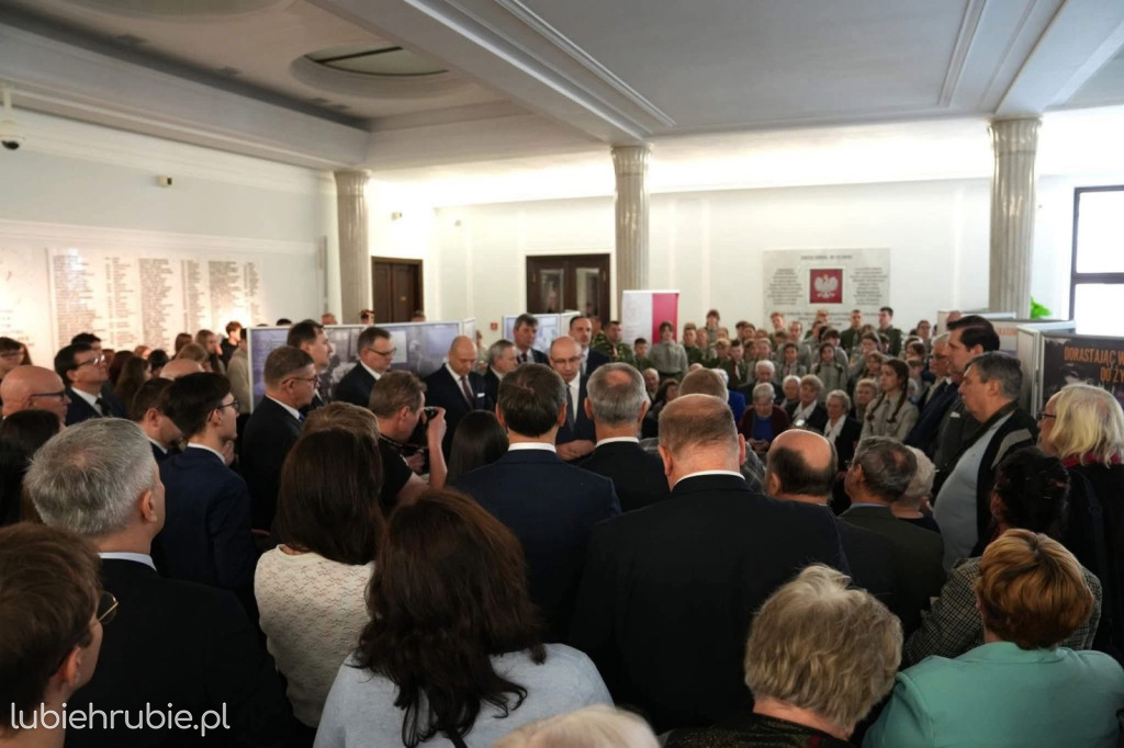 Harcerze Hufca ZHP Hrubieszów w Sejmie RP