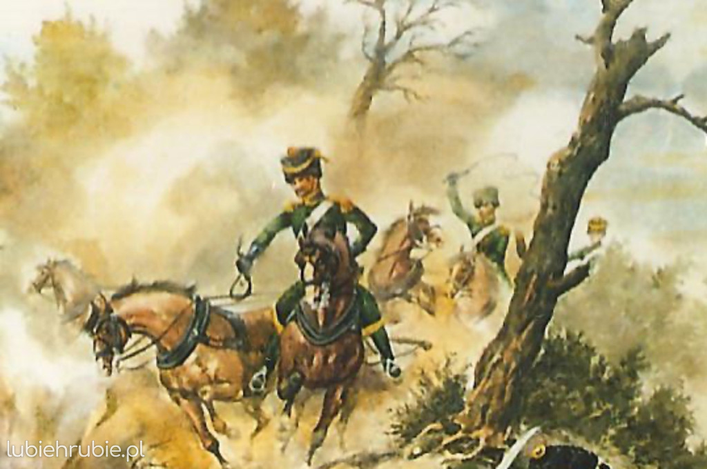 Stanisław E. Bodes - Szarża baterii artylerii konnej pod Raszynem