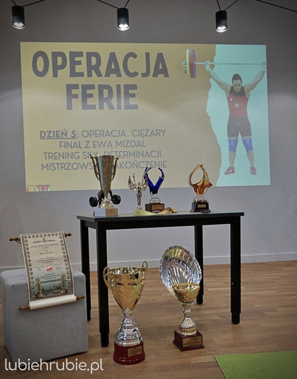 Finał ferii z mistrzynią - Ewą Mizdal