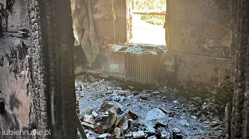 Pomoc dla rodziny z Trzeszczan po pożarze domu